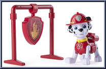 Marshall from Paw Patrol - Pull Back Pups manufactured by Spinmaster [Loose]