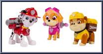 Marshall, Rubble, Skye from Paw Patrol - Multi-Packs manufactured by Spinmaster [Loose]