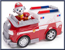 Marshall's EMT Truck from Paw Patrol - Vehicles manufactured by Spinmaster [Loose]