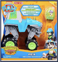Rex (Deluxe Vehicle) from Paw Patrol - Dino Rescue manufactured by Spinmaster [Front]