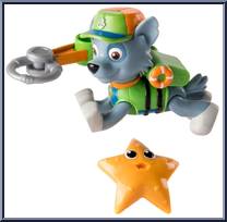 Rocky from Paw Patrol - Sea Patrol - Lifeguard manufactured by Spinmaster [Loose]