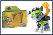 Rocky from Paw Patrol - Mission Paw manufactured by Spinmaster [Loose]