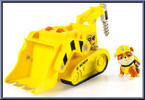Rubble's Lights and Sounds Construction Truck Action Figure