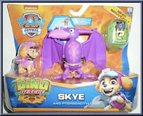 Skye and Pterodactyl from Paw Patrol - Dino Rescue manufactured by Spinmaster [Front]