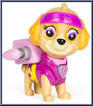 Skye from Paw Patrol - Pup-Fu manufactured by Spinmaster [Loose]