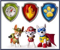 Tracker, Apollo, Marshall from Paw Patrol - Multi-Packs manufactured by Spinmaster [Loose]