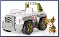 Tracker's Pull Back Explorer (Interactive) from Paw Patrol - Jungle Rescue Vehicles manufactured by Spinmaster [Loose]