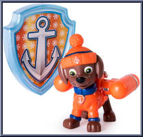 Zuma from Paw Patrol - Great Snow Rescue - Wal-Mart manufactured by Spinmaster [Loose]