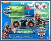 Zuma from Paw Patrol - Mission Paw manufactured by Spinmaster [Front]
