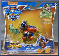 Zuma from Paw Patrol - Mighty Pups Super Paws - Basic Series manufactured by Spinmaster [Front]