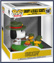Snoopy & Beagle Scouts (Deluxe) from Peanuts - Pop! Vinyl Figures manufactured by Funko [Front]