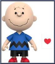 Charlie Brown (Valentine Delivery) from Peanuts - ReAction Figures manufactured by Super7 [Loose]
