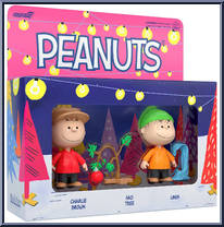 Charlie Brown / Sad Tree / Linus from Peanuts - Wave 6 manufactured by Super7 [Front]