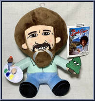 Bob Ross Action Figure