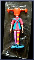 Pippi Longstocking from Pippi Longstocking - Bendables manufactured by Unknown [Back]