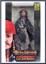Jack Sparrow from Pirates of the Caribbean - Dead Man's Chest - 18" Scale manufactured by Neca [Front]