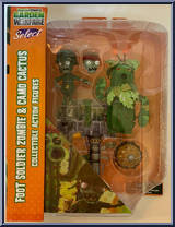 Foot Soldier Zombie & Camo Cactus Action Figure