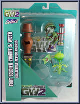 Foot Soldier Zombie & Weed Action Figure