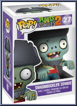 Swashbuckler Zombie from Plants vs Zombies - Pop! Vinyl Figures manufactured by Funko [Front]