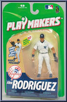 Alex Rodriguez (Fielding) from Playmakers - MLB - Series 1 manufactured by McFarlane [Front]