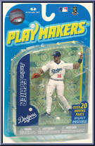 Andre Ethier (Fielding) from Playmakers - MLB - Series 2 manufactured by McFarlane [Front]