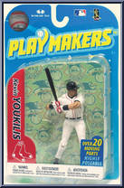 Kevin Youkilis (Batting) from Playmakers - MLB - Series 2 manufactured by McFarlane [Front]