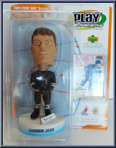 Jaromir Jagir from Play Makers - NHL - 2001 / 2002 manufactured by Upper Deck [Front]