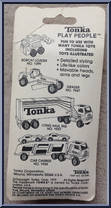 Man (White Shirt / Blue Shorts) from Play People - 1979 Series manufactured by Tonka [Back]