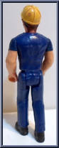 Construction Worker from Play People - 1979 Series manufactured by Tonka [Loose]