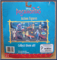 John Ratcliff from Pocahontas - Basic Series manufactured by Mattel [Back]