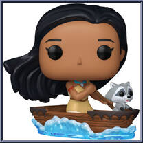 Pocahontas (Canoe with Meeko) Action Figure