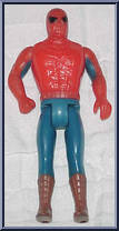 Spider-Man from Pocket Super Heroes - Red Card manufactured by Mego [Loose]