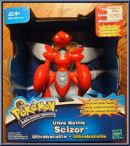 Scizor from Pokemon - Johto League Champion - Ultra Battle manufactured by Hasbro [Front]