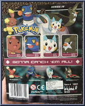 Croagunk from Pokemon - Series 16 manufactured by Basic Fun [Back]