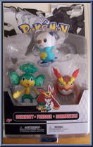 Oshawott / Pansage / Darmanitan from Pokemon - Black & White - 3-Packs manufactured by Jakks Pacific [Front]