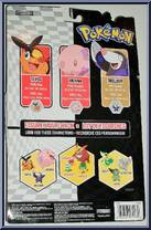 Tepig / Drilbur / Munna from Pokemon - Black & White - 3-Packs manufactured by Jakks Pacific [Back]