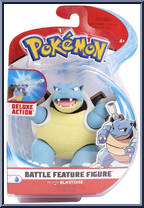 Blastoise from Pokemon - Battle Feature Figures manufactured by Jazwares [Front]