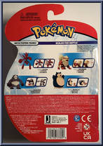 Pangoro from Pokemon - Battle Feature Figures manufactured by Jazwares [Back]