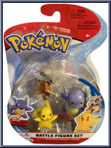 Wartortle / Pikachu / Cubone Action Figure
