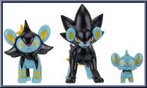 Shinx / Lixy / Sheinux from Pokemon Select - Evolution Multi-Pack manufactured by Jazwares [Loose]