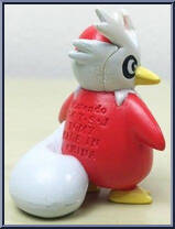 Delibird from Pokemon - Monster Collection - 2nd Generation manufactured by Tomy [Loose]