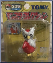 Delibird from Pokemon - Monster Collection - 2nd Generation manufactured by Tomy [Front]