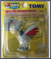 Skarmory from Pokemon - Monster Collection - 2nd Generation manufactured by Tomy [Front]