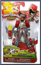 Super Drive Red Morphin Figure from Power Rangers Dino Charge - Morphin manufactured by Bandai [Front]