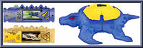 Archelon from Power Rangers Dino Super Charge - Dino Charger Power Pack - Series 2 manufactured by Bandai [Loose]