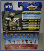 Graphite Ranger from Power Rangers Dino Super Charge - Dino Super Drive manufactured by Bandai [Back]