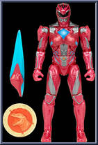 Legacy Collection Movie Red Ranger from Power Rangers Dino Super Charge - Exclusives manufactured by Bandai [Loose]