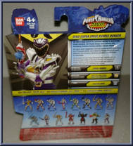 Purple Ranger from Power Rangers Dino Super Charge - Dino Super Drive manufactured by Bandai [Back]