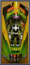 Zack Black Ranger Action Figure