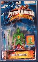 Green Triptoid from Power Rangers Dino Thunder - Basic Series manufactured by Bandai [Front]